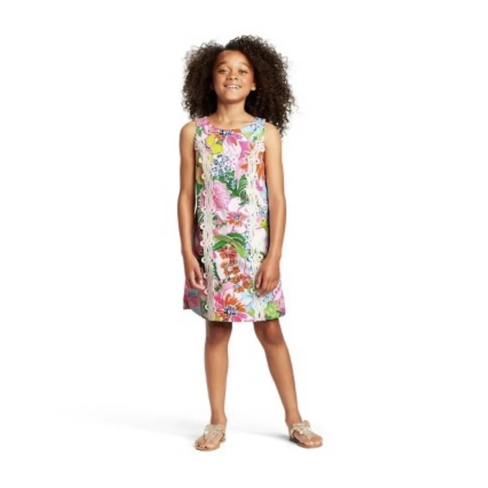 Lily Pulitzer for Target Sz M (7/8) Girl’s Spring Summer Dress EUC